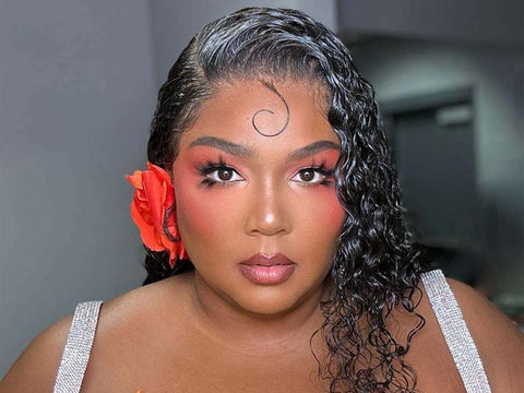 lizzo celebrity celebrity hairstyle