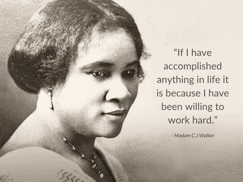 madam cj walker quote