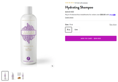 hydrating shampoo