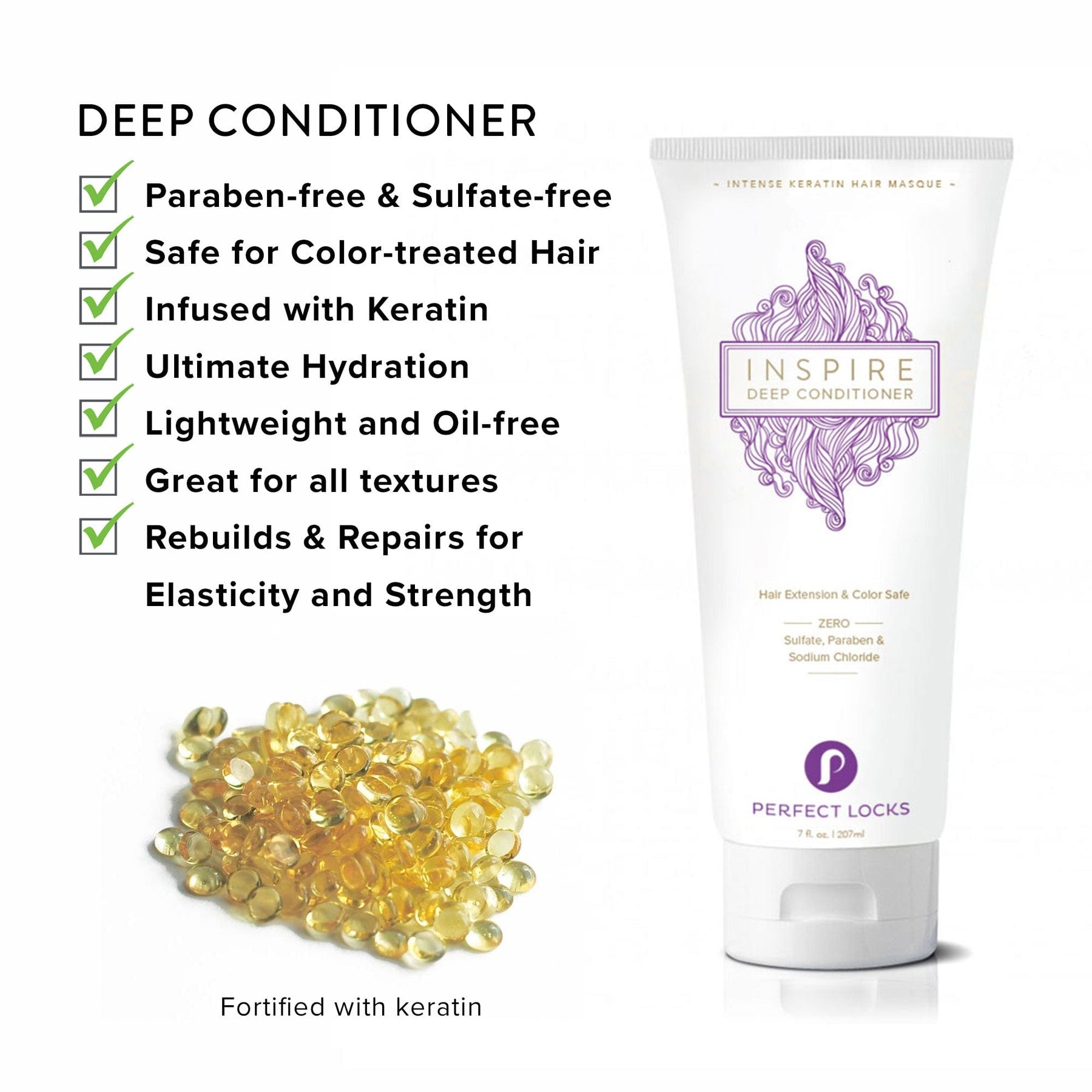 Sulfate Free Deep Conditioner For Hair Extensions Perfect Locks