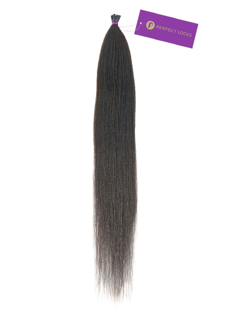 Relaxed Straight I Tip Fusion Hair Extensions Perfect Locks 