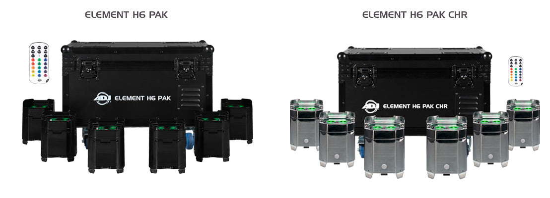 photo of the Element H6 Pak and Element H6 Pak CHR