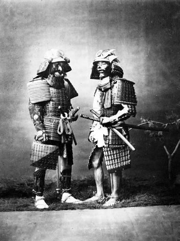 Afro Samurai Warrior Vintage Retro Japan Swordsmen Bushido Code