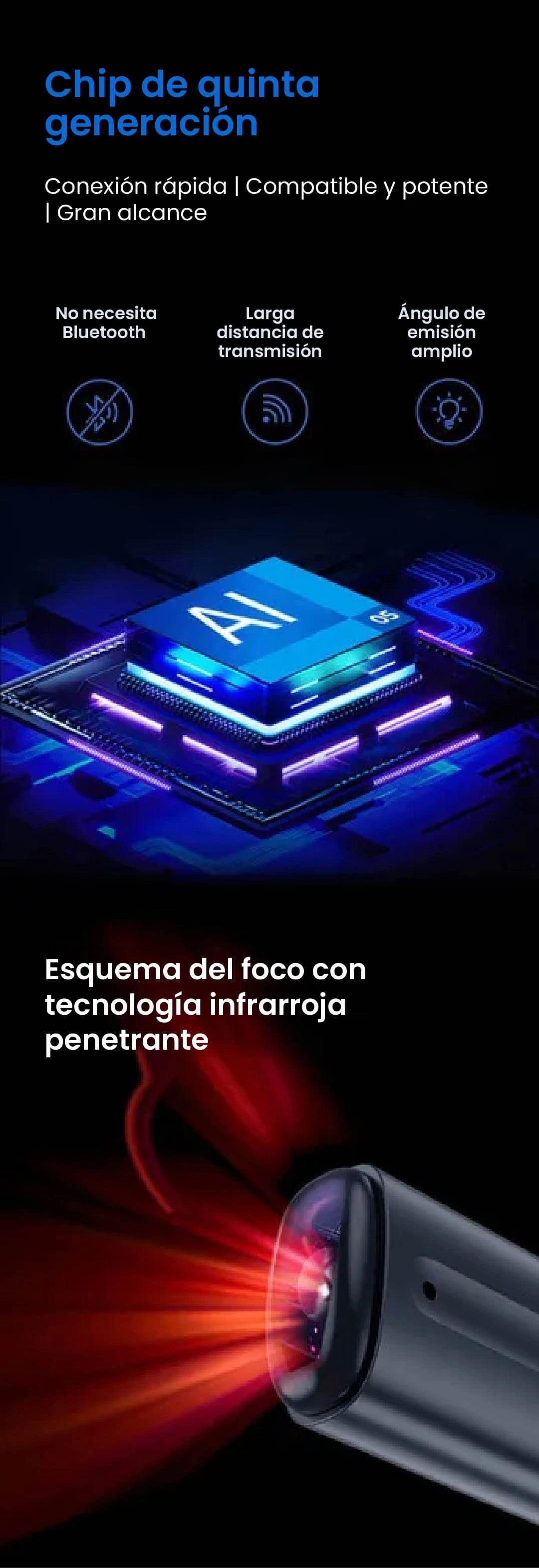 [Image of Otras características: Calidad del infrarrojo]