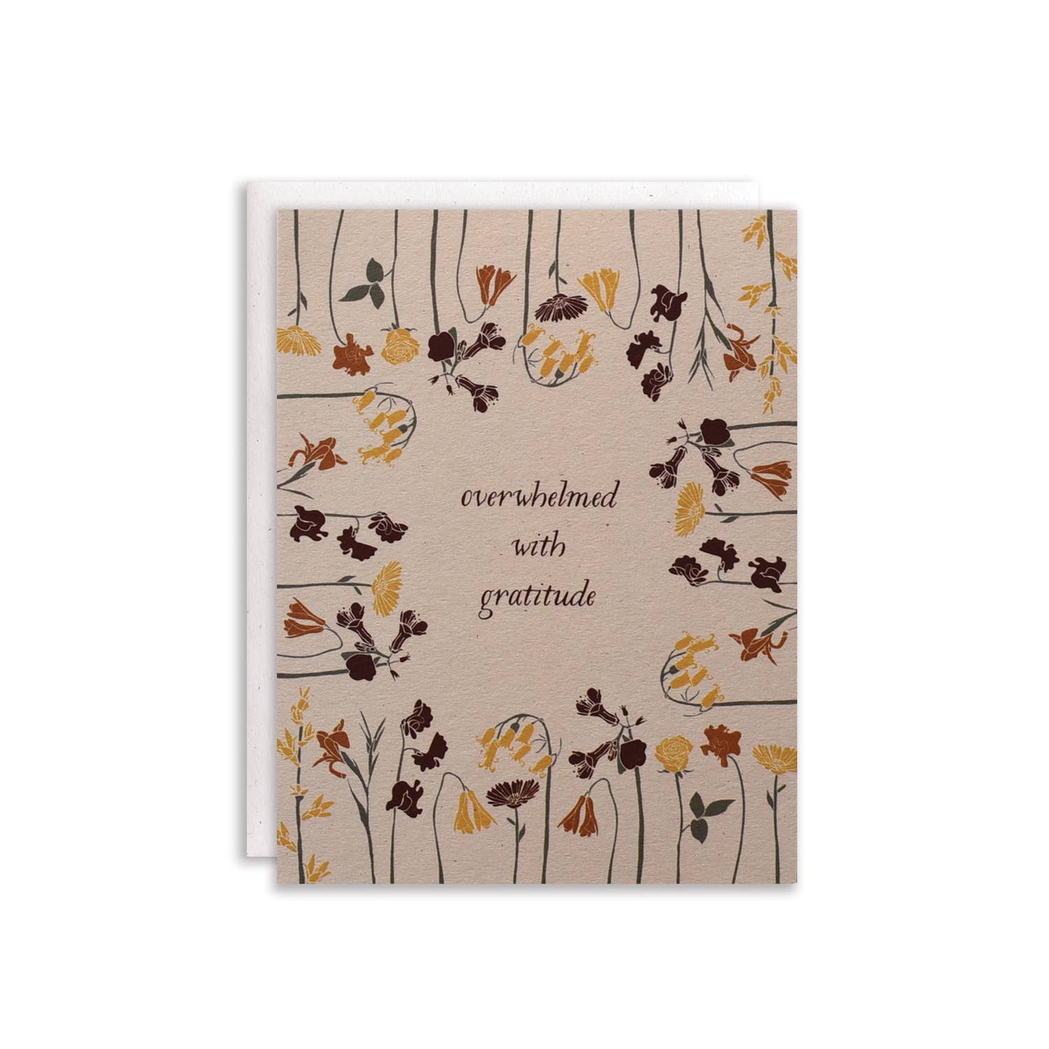 Overwhelmed with Gratitude Card by June & December