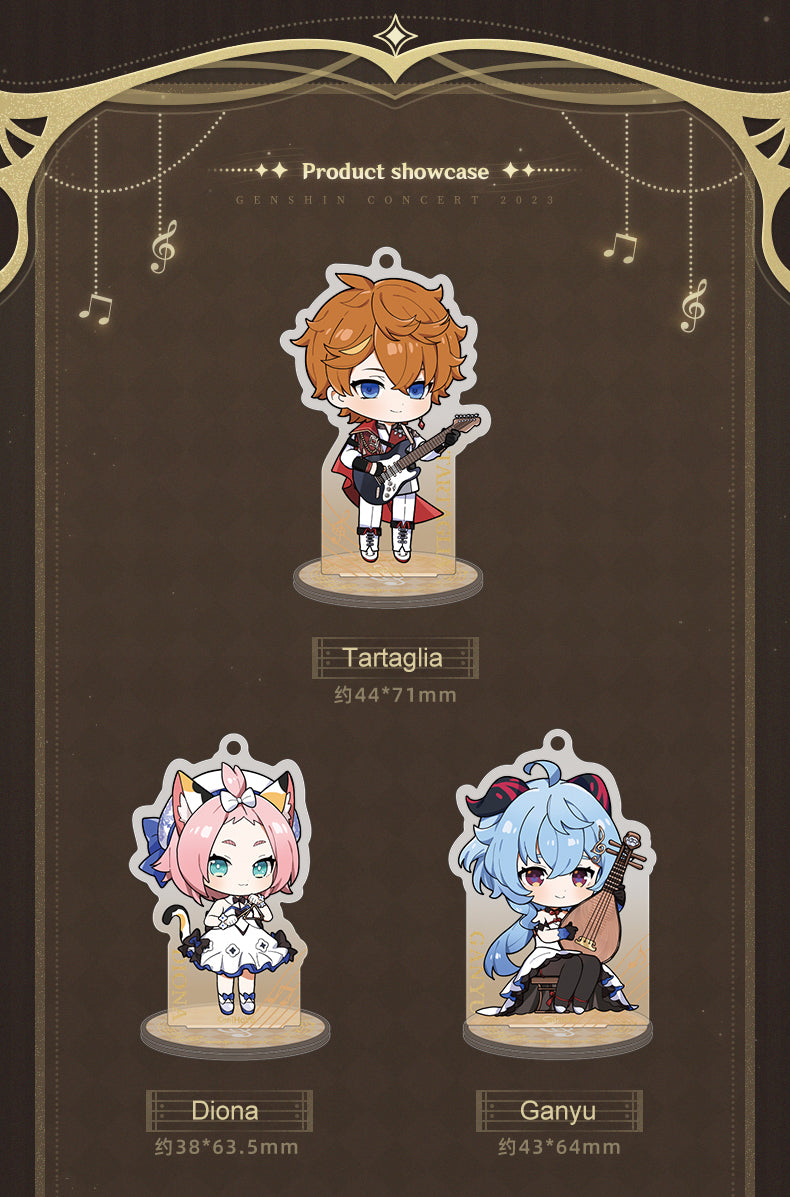 Genshin Concert 2023 Melodies of an Endless Journey Chibi Character Stand