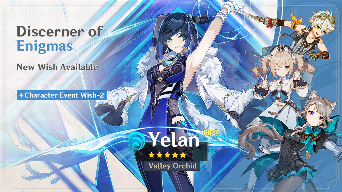 Version 4.0 Event Wishes Yelan