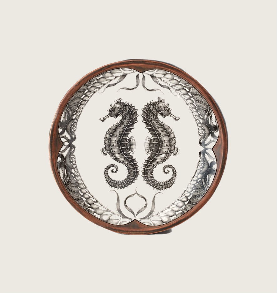 Laura Zindel Platter - Seahorse