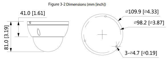IPC-D24IR-S Dimensions