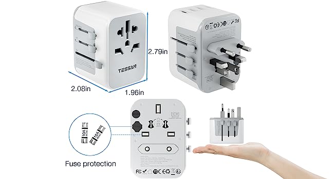 asda us travel adapter