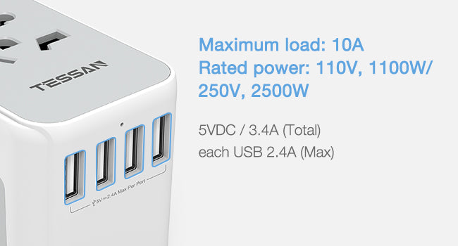 Travel Adapter Worldwide Compatibility