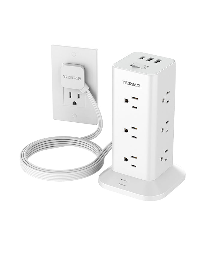 Round socket outlet with USB - TecLines TMS / TES