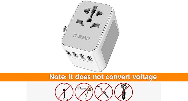 universal travel adapter usb c