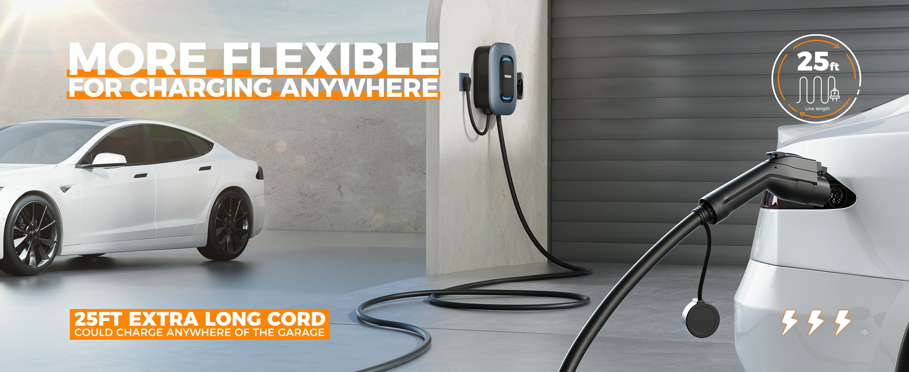 More Flexible For Charging Anywhere