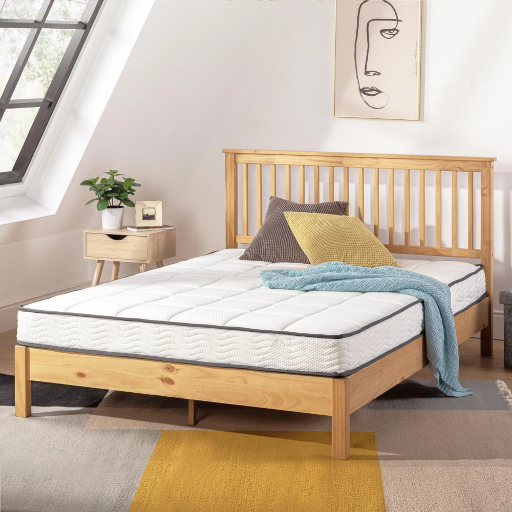 6" Classic Bonnell Spring Mattress with Comfort Foam Top, Twin, Full