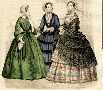 1850s Victorian Fashion