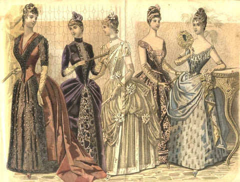 1880s Victorian Fashion