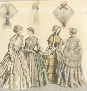 Victorian Fashion 1840s Dress