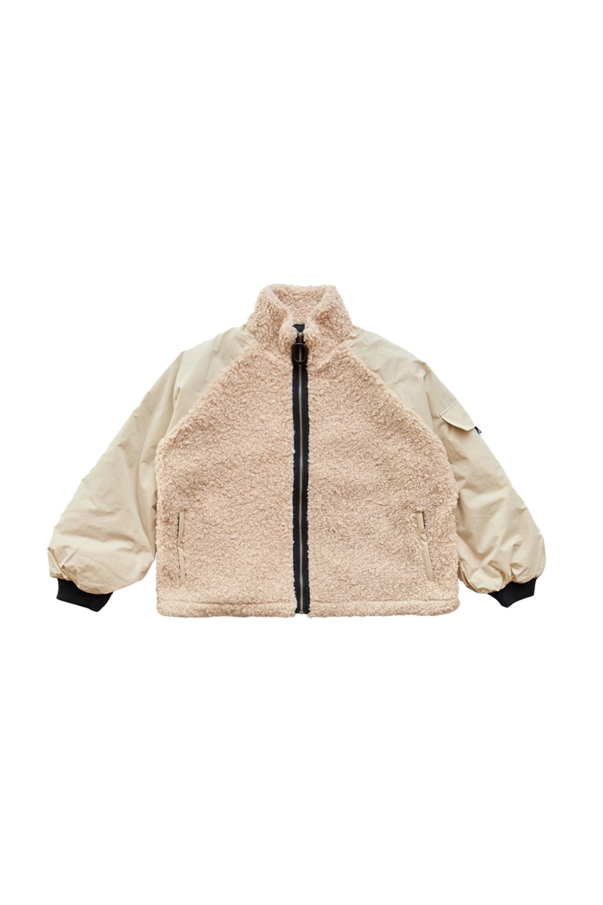 Jw Anderson Color Block Track Top Beige