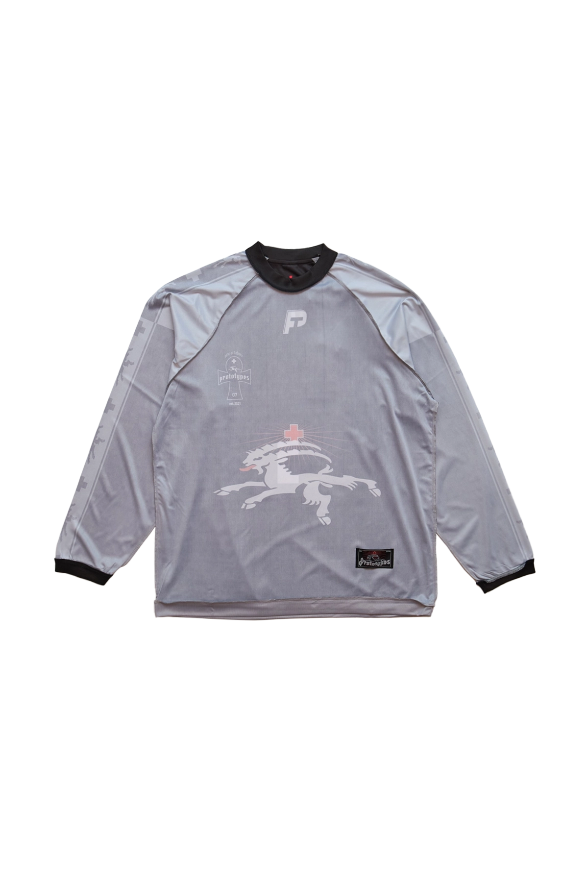 Prototypes Inside Out Football Jersey Grey
