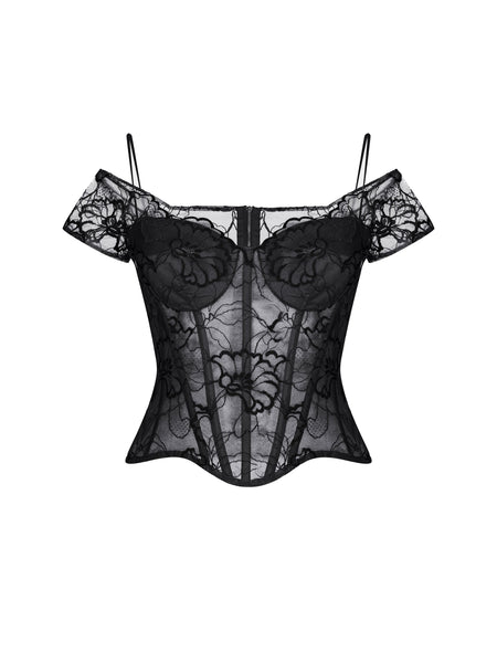 Sexy Woman Lace Corset - RORCIE