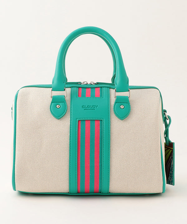 Two Tone Kente × Boston Bag PINK | バッグ | CLOUDY公式通販サイト