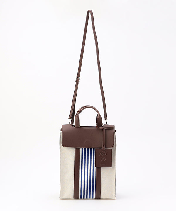 Two Tone Kente Shoulder Bag（Medium）GREIGE | バッグ | CLOUDY公式