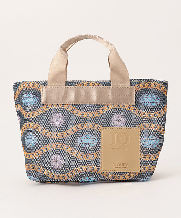 African Textile Mesh Tote Bag (Medium) GREIGE | バッグ | CLOUDY