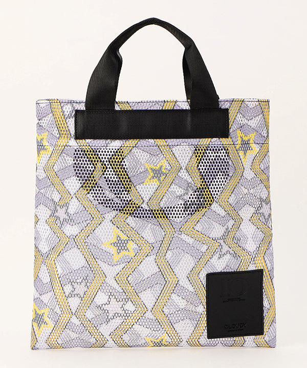 African Textile Mesh Tote Bag (Medium) BLACK | バッグ | CLOUDY公式