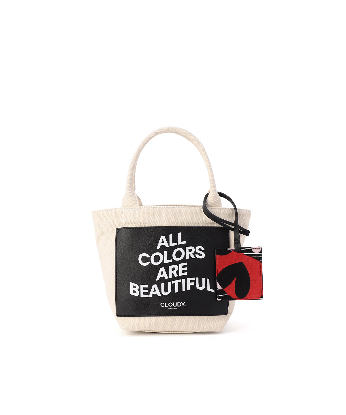 Recycled Canvas Tote (Small )RED