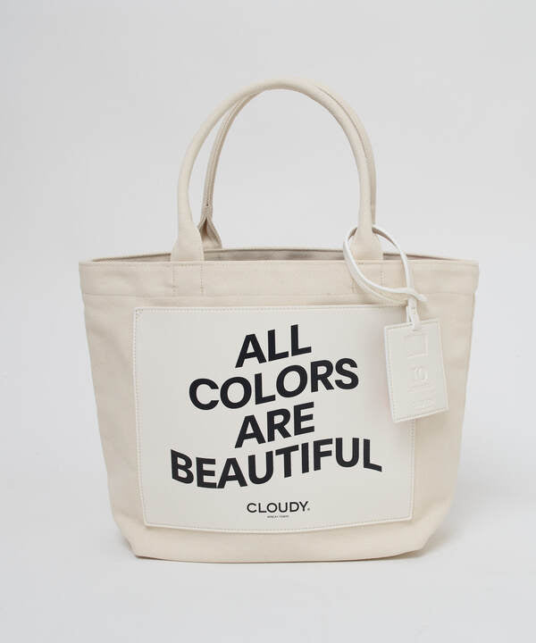 Recycled Canvas Tote Bag(Medium) NATURAL | バッグ | CLOUDY公式通販