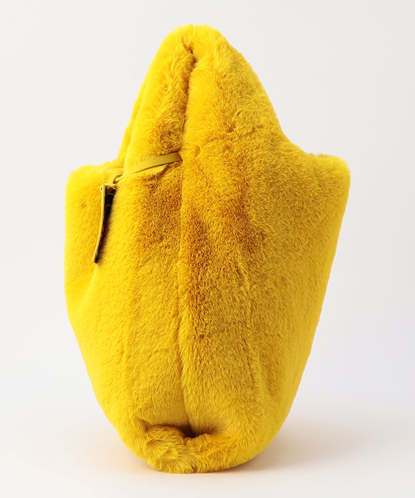 Eco Fur × African Fabric Convenience Bag (Medium) PINK | バッグ ...