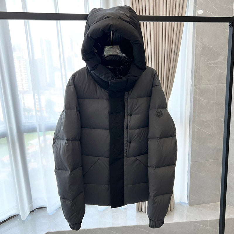 Moncler Madeira Short Down Jacket Grey – SILODOPE