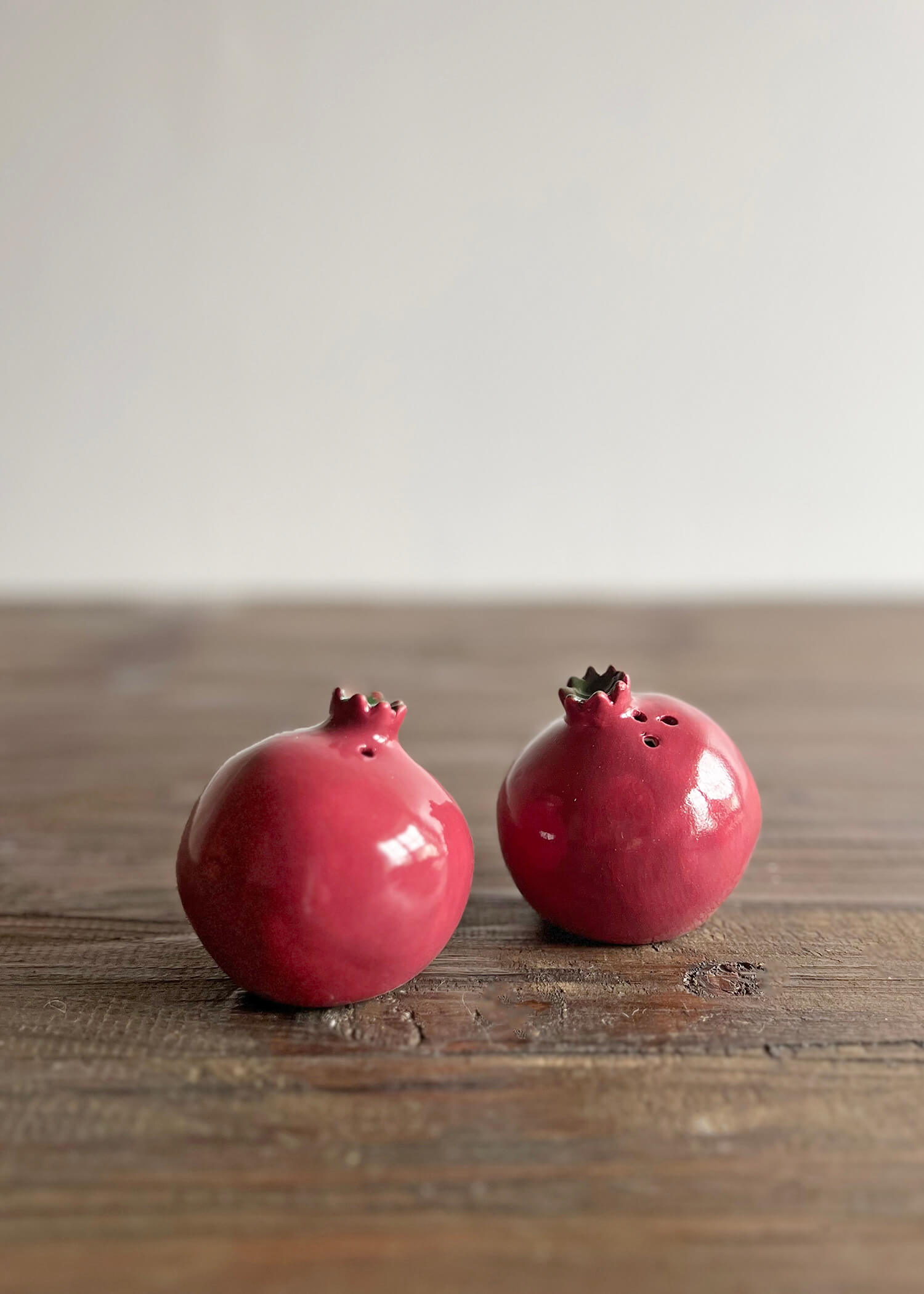 Pomegranate Salt and Pepper Shaker