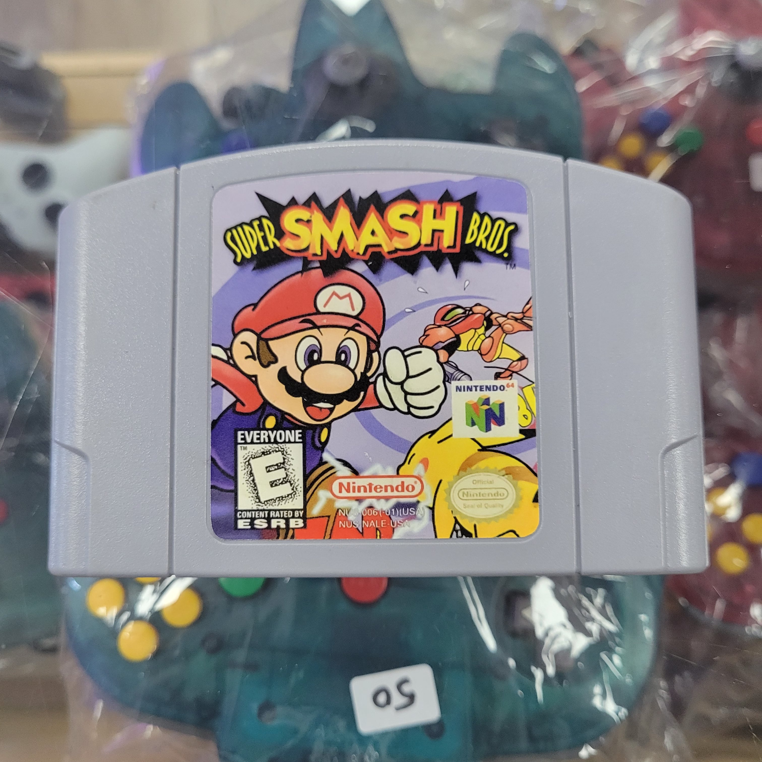 Super Smash Bros 64 Nintendo 64 N64 [Reproduction Front Label]