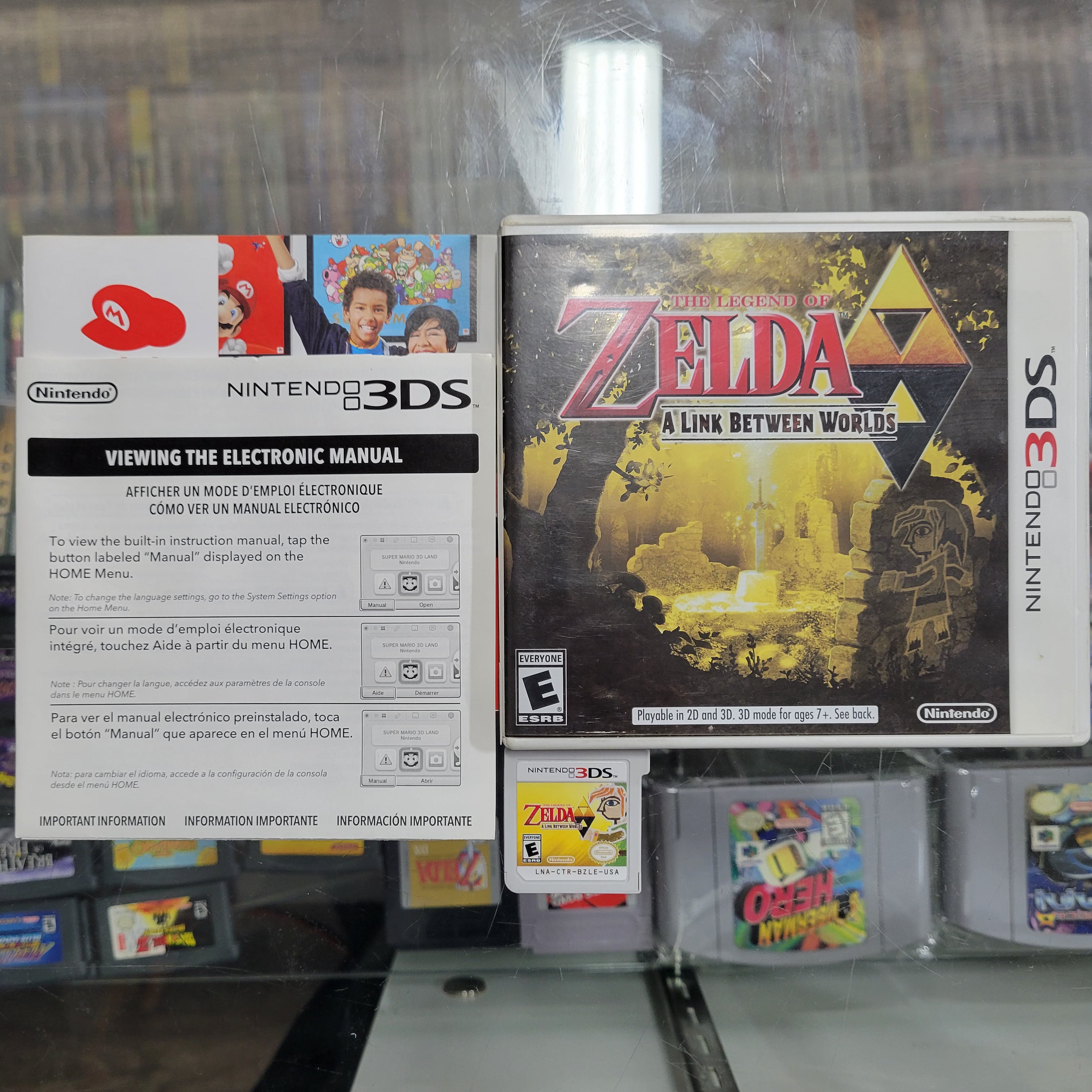 The Legend Of Zelda A Link Between Worlds Nintendo 3DS