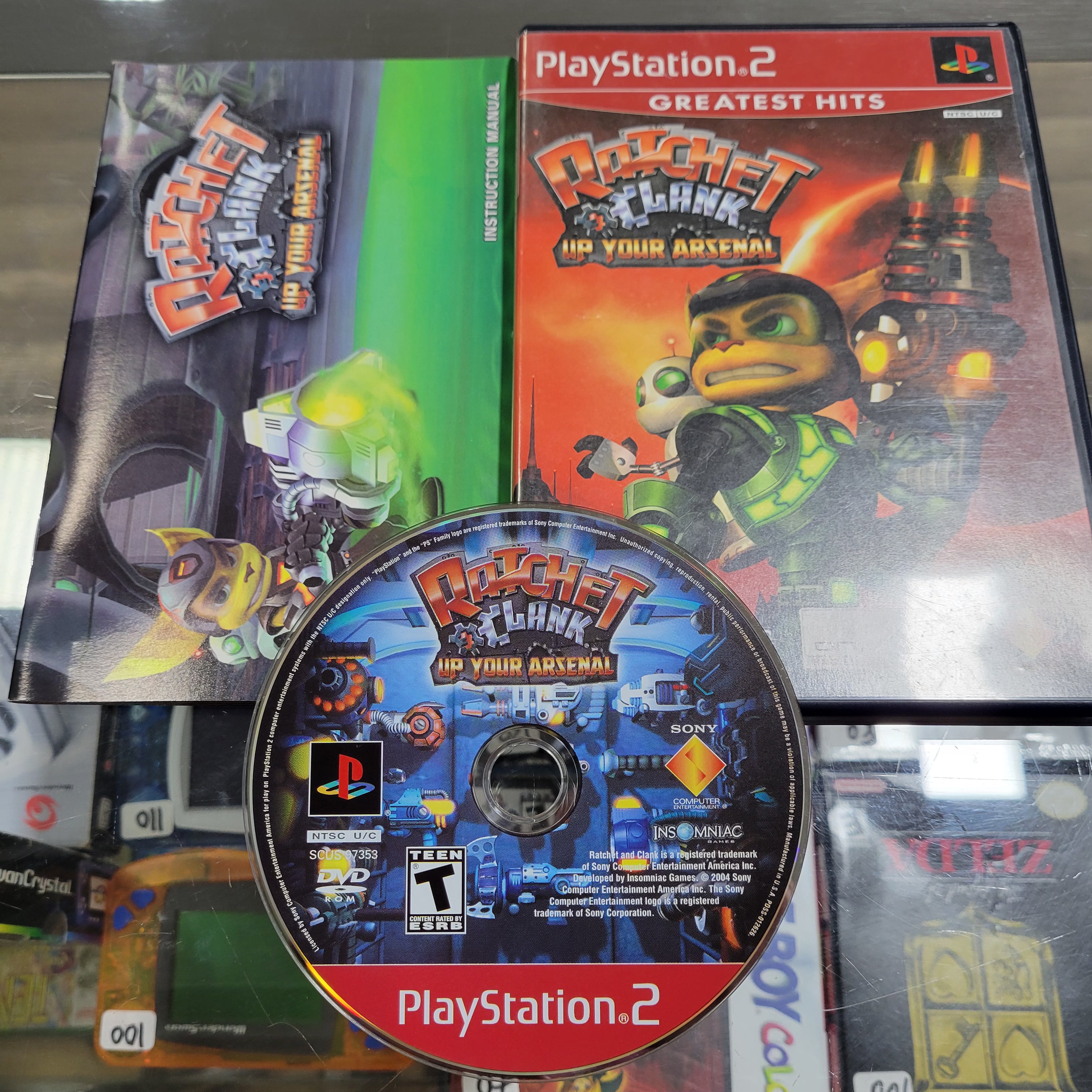 Ratchet And Clank Up Your Arsenal Playstation 2