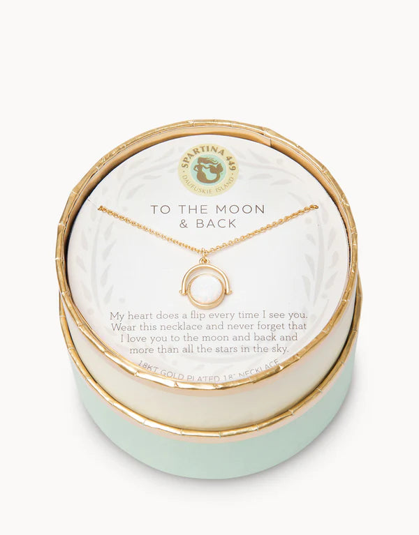 Spartina To The Moon & Back Necklace