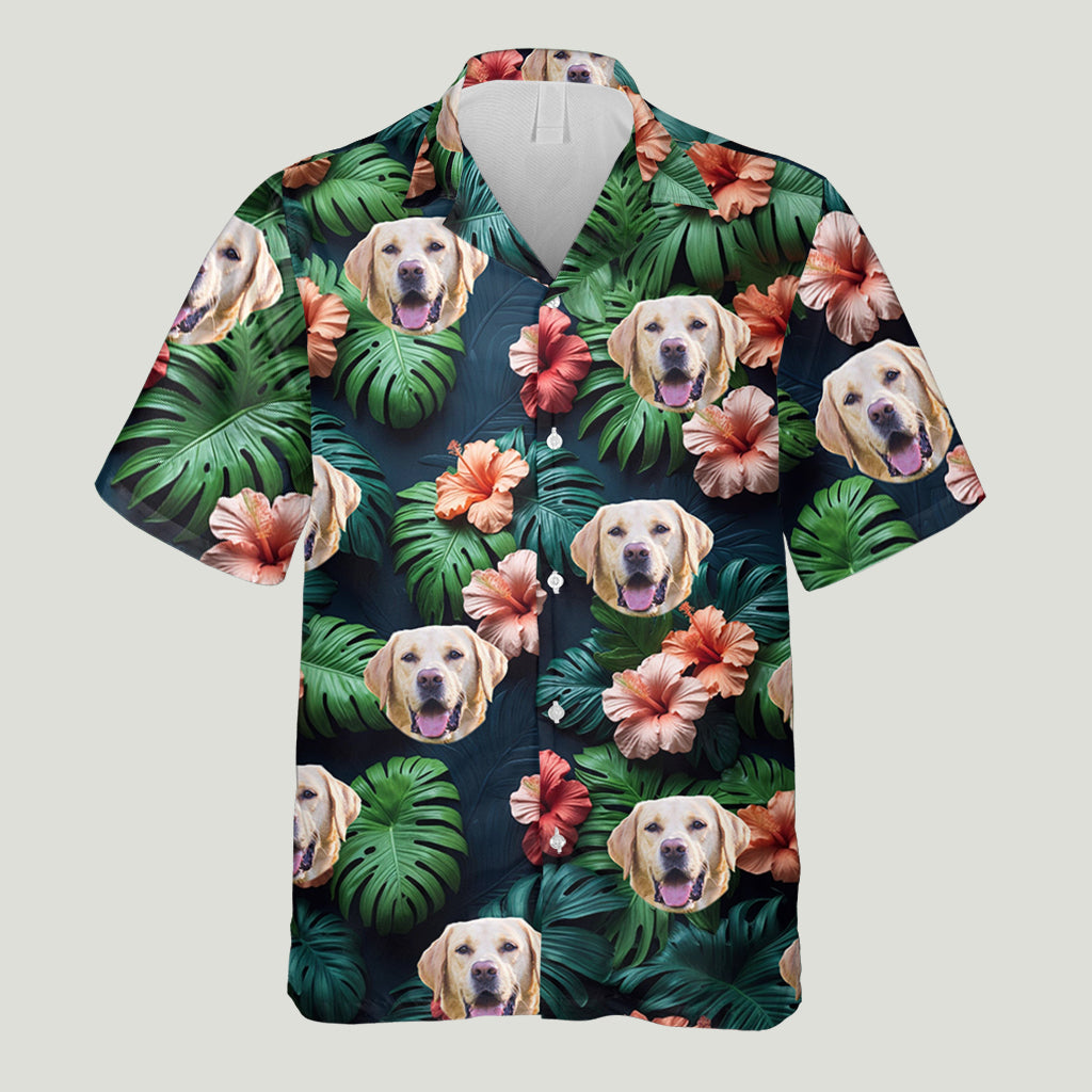 Summer Time - Personalized Dog Hawaiian Shirt