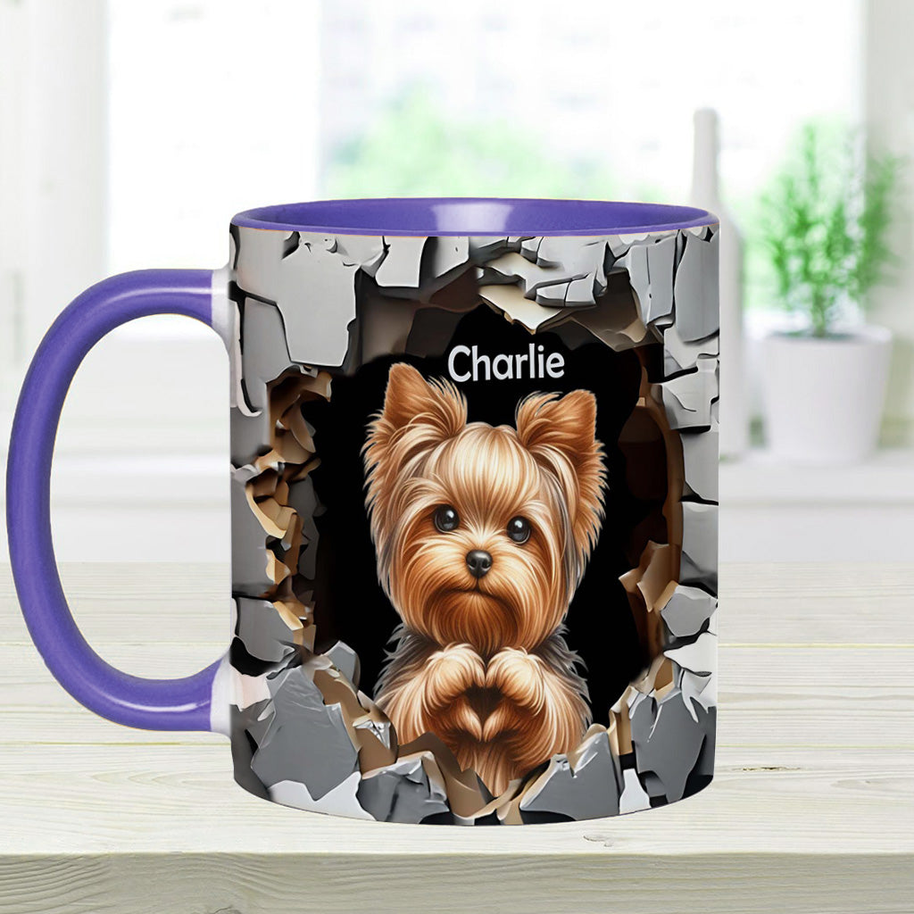 Lovely Dogs - Personalized Dog Accent Mug