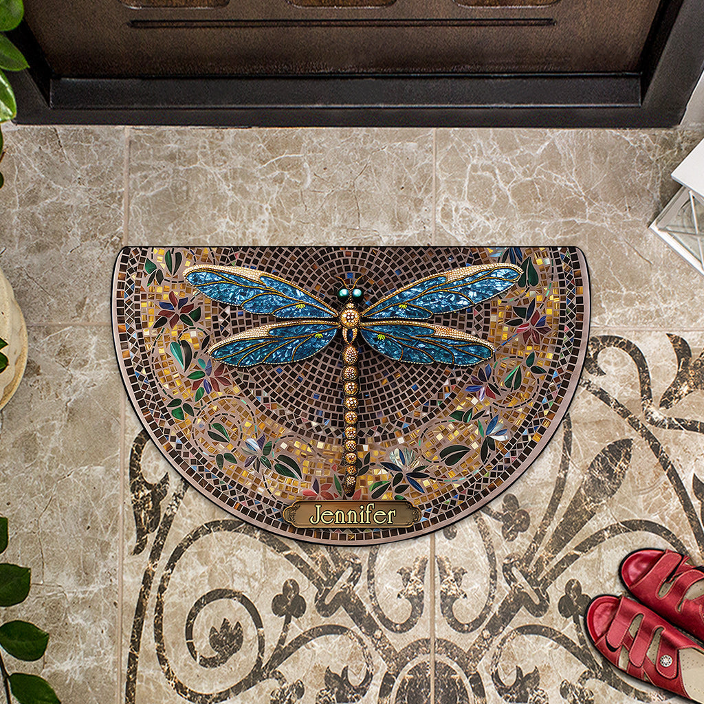 Welcome To The House Of A Gardener - Personalized Gardening Shaped Doormat
