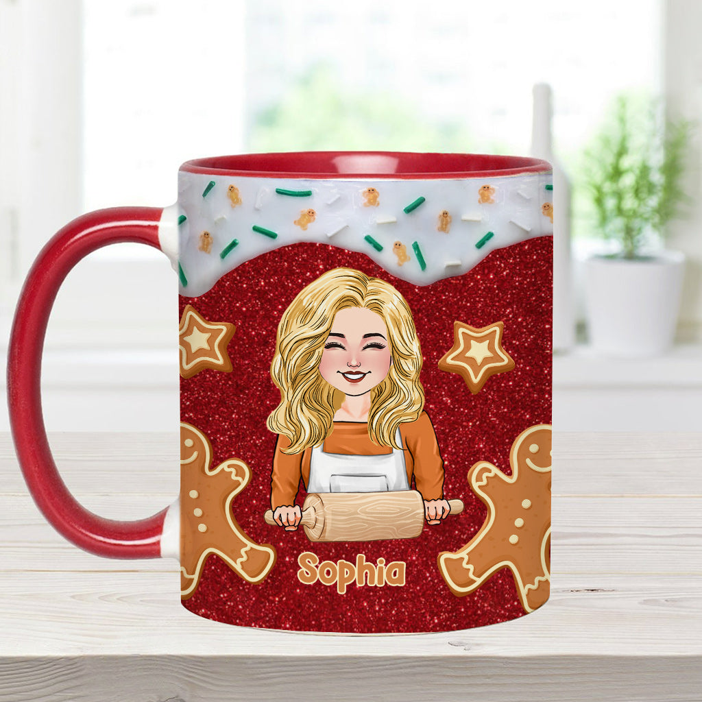 Christmas Baking Crew - Personalized Baking Accent Mug