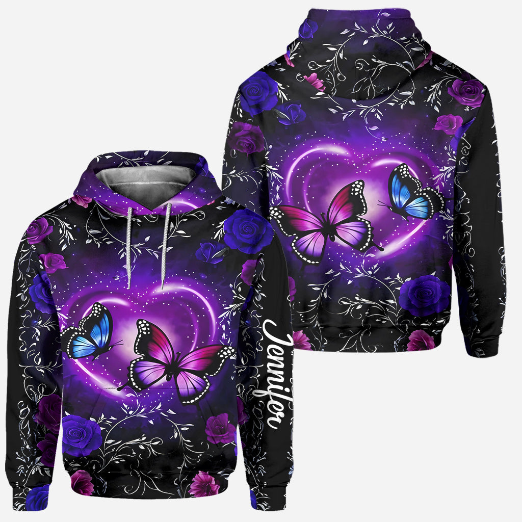 Love Butterflies - Personalized Butterfly Hoodie and Leggings