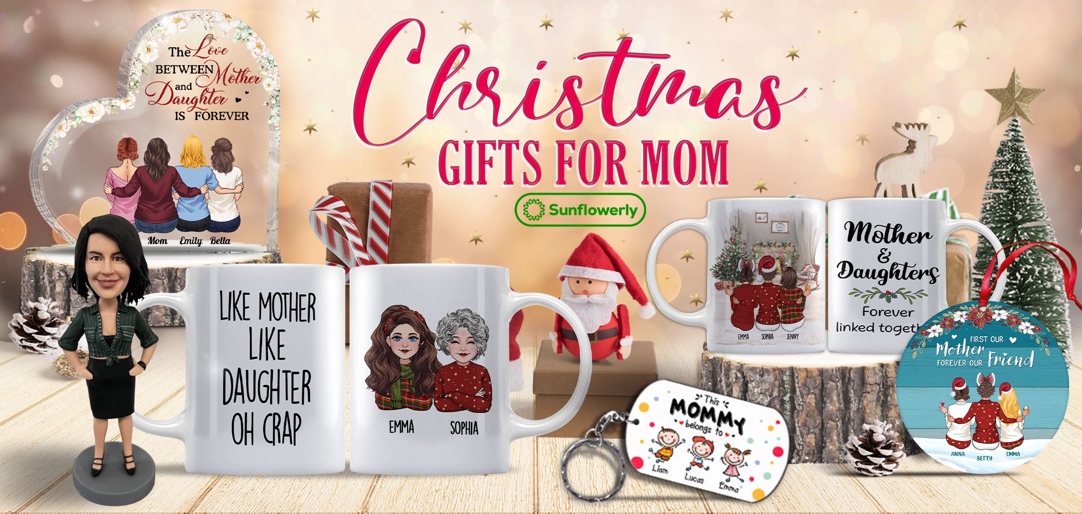 Christmas Banner For Mom