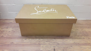 christian louboutin shoe box storage