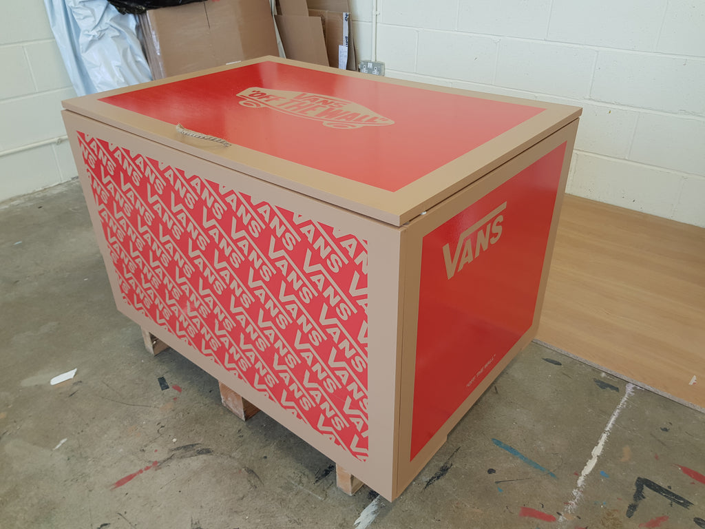 Vans inspired XL Giant Shoe Storage Box Holds 24no of – Unique Walls