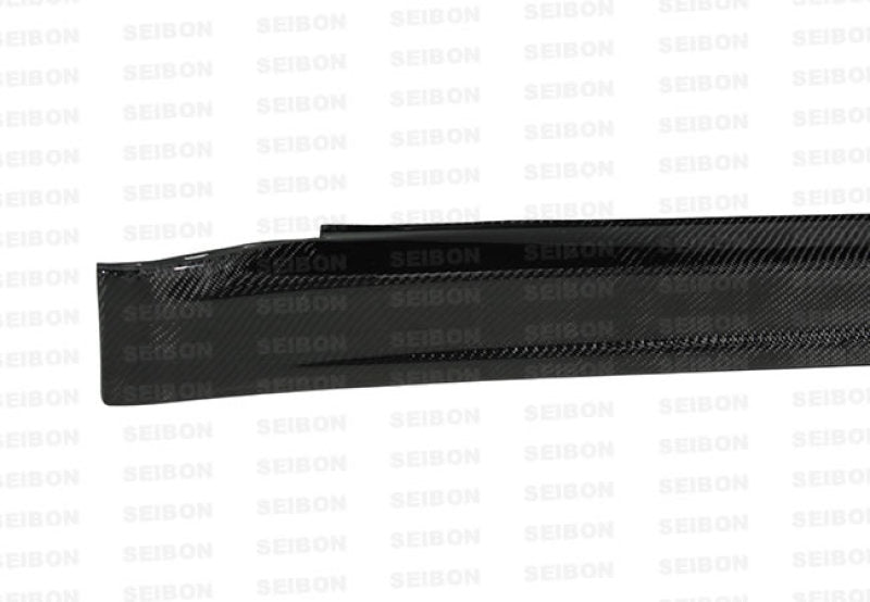 Seibon 08-09 Mitsubishi Evo – Rear X OEM-style Carbon Studio Diffuser RSR Fiber