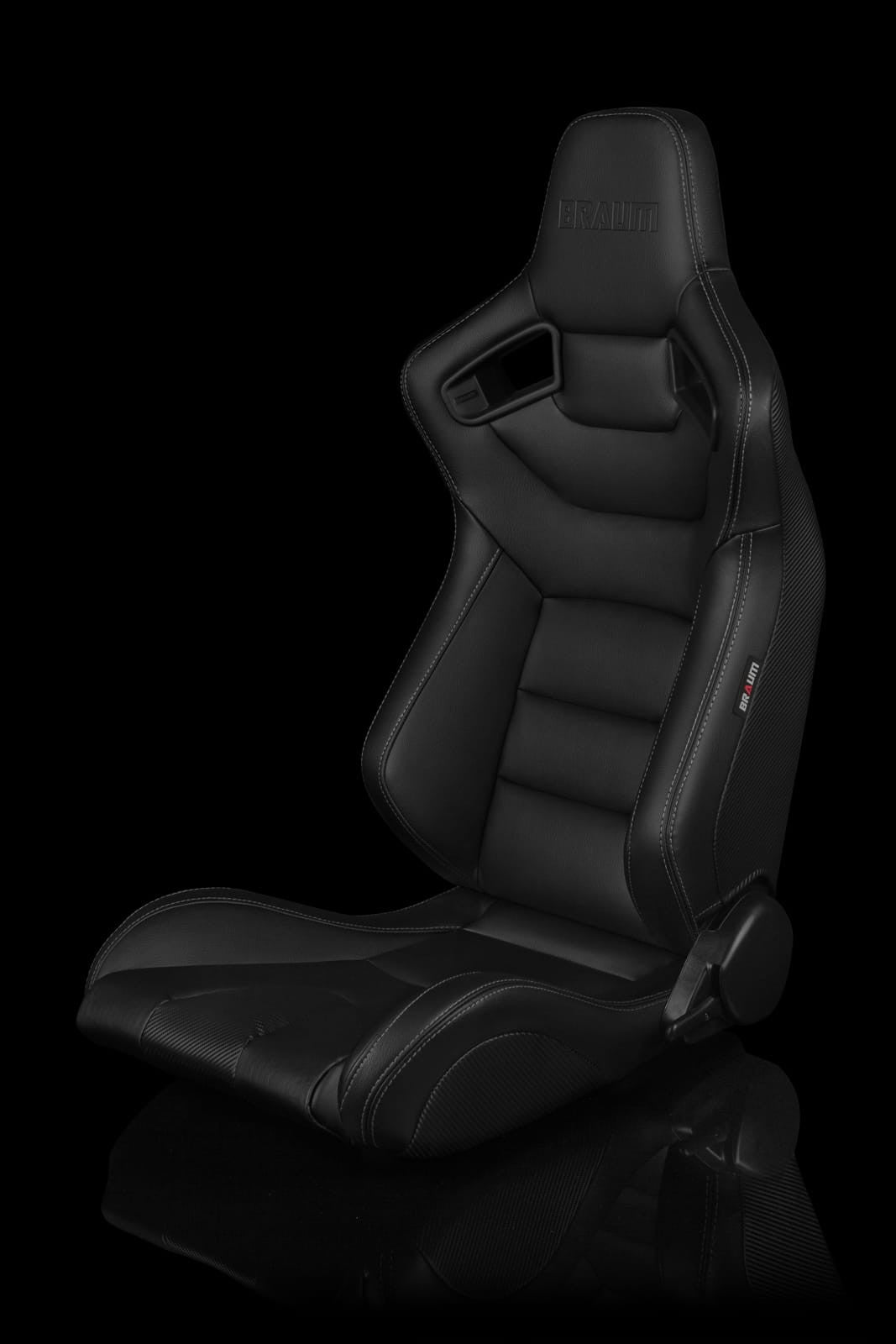 white racing seat