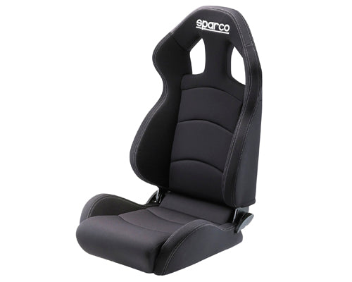 Sparco Grey and Black Chrono Road Street Tuner Medium Seat