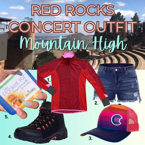 Red Rocks Concert Outfit Mountain High